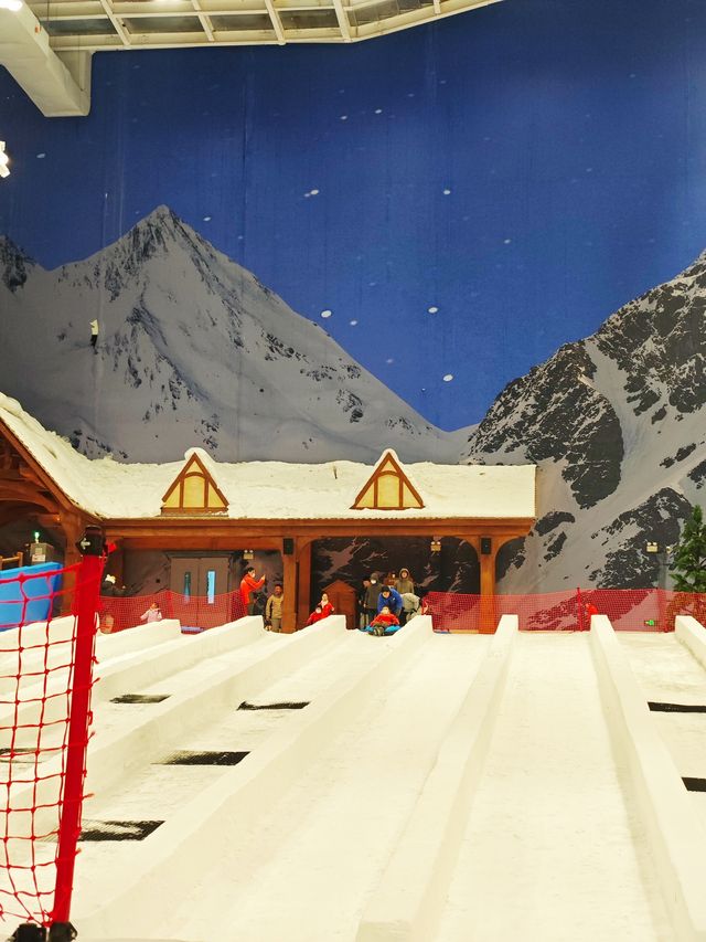 不是東北！帶娃在上海體驗冰雪世界