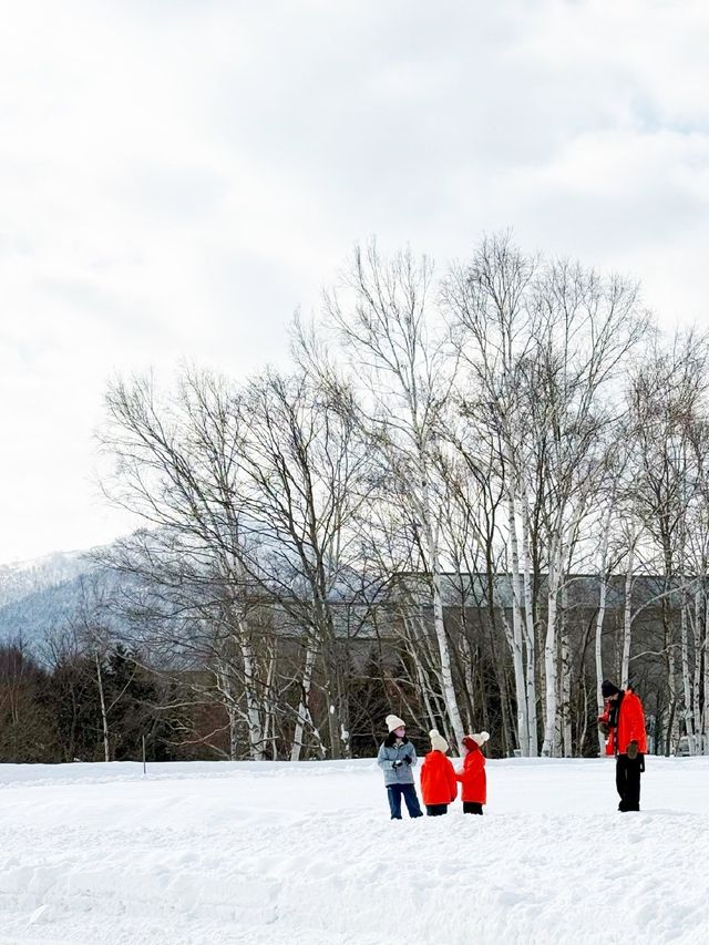 不得不說，全家一起滑雪，北海道TOMAMU真的是絕了