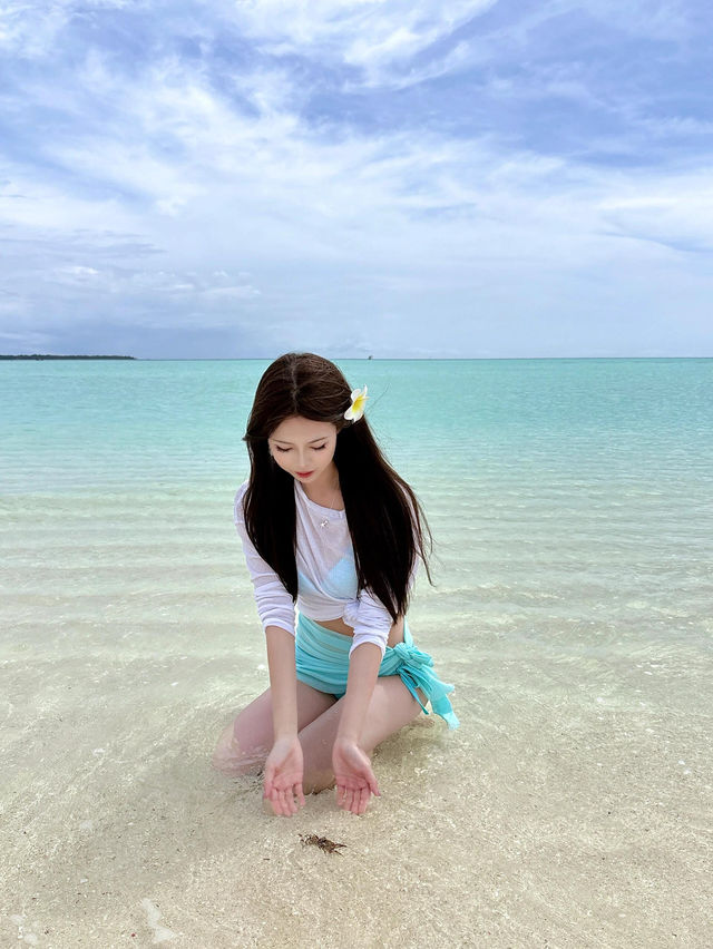 仙本那馬達京沙灘美得令人窒息～