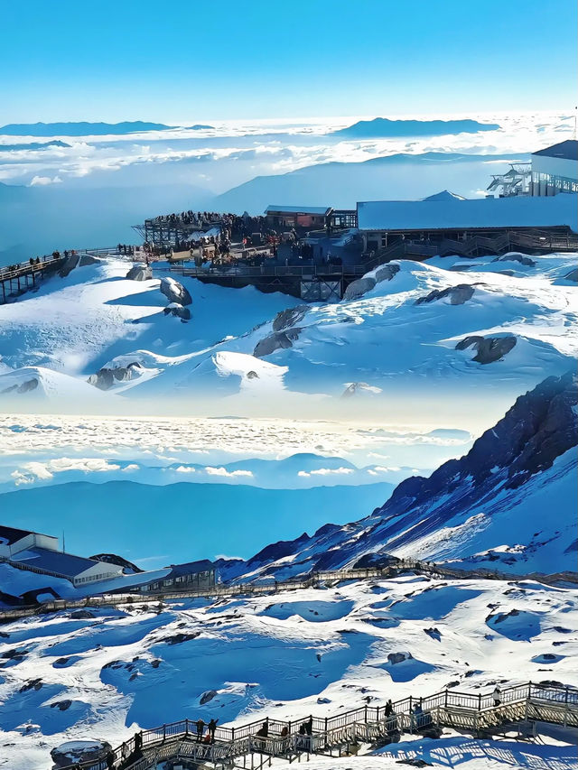 麗江古城：玉龍雪山：香格里拉！