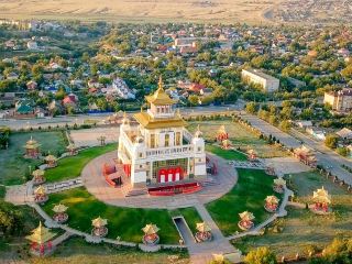 The Hidden Buddhist Kingdom of Europe: Golden Temple of Elista Check-in