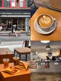 ✨大阪心齋橋「Streamer Coffee」｜排隊也要喝的拉花藝術聖地☕️