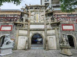 湖南湘潭江西會館牌樓