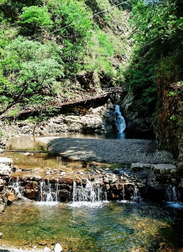 避暑秘境九龍潭，山谷徒步賞九潭連珠