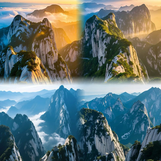 奇險天下第一山——華山之巔