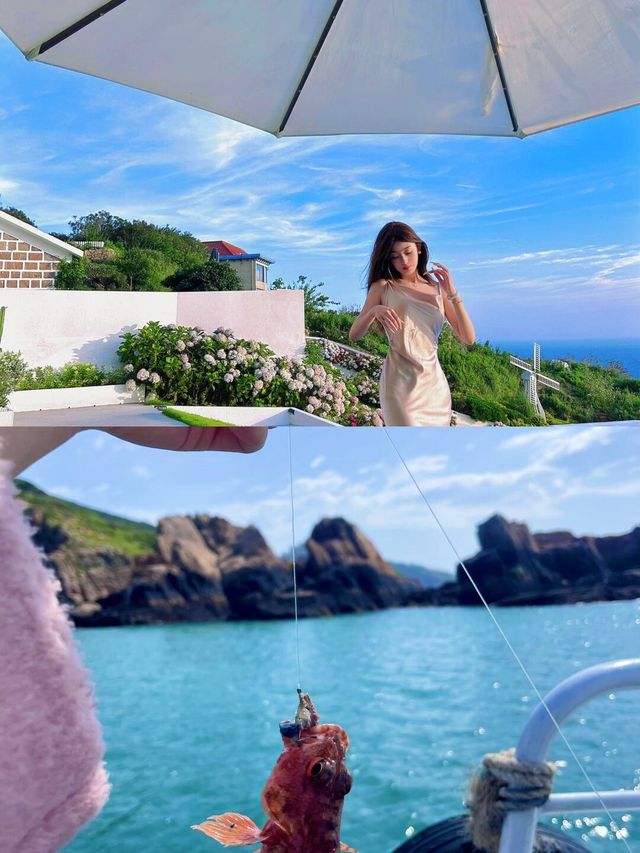 浙江花鳥島，藍白相間嘅童話小鎮