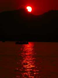 杭州西湖必看絕美夕陽