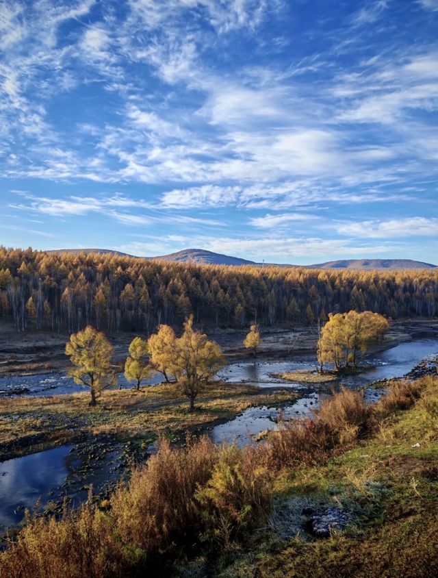 被（國家地理）評為中國5A最美秋色的阿爾山太美了