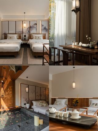 Chaozhou Song-style Aesthetic Smart Home!! So beautiful and chill!!! This guesthouse is located around Paifang Street and Zhenhai Tower!! The location is super good