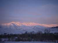 阿勒泰的日落這輩子最浪漫的視覺盛宴