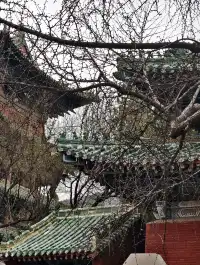 入冬的少林寺