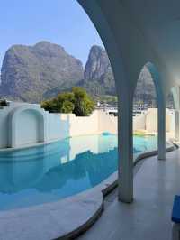 陽朔封神酒店把聖托里尼搬進山水裡