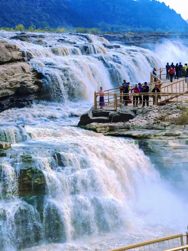 Please use big data to help those who are torn between choosing Hukou Waterfall on the Shaanxi or Shanxi side