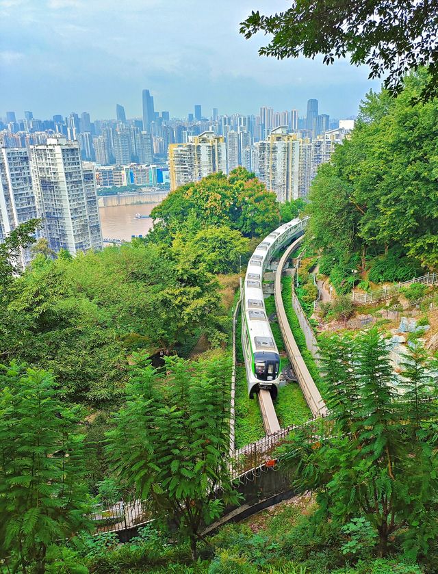 重慶渝中旅遊丨半山崖線藏著茶馬古道的痕跡