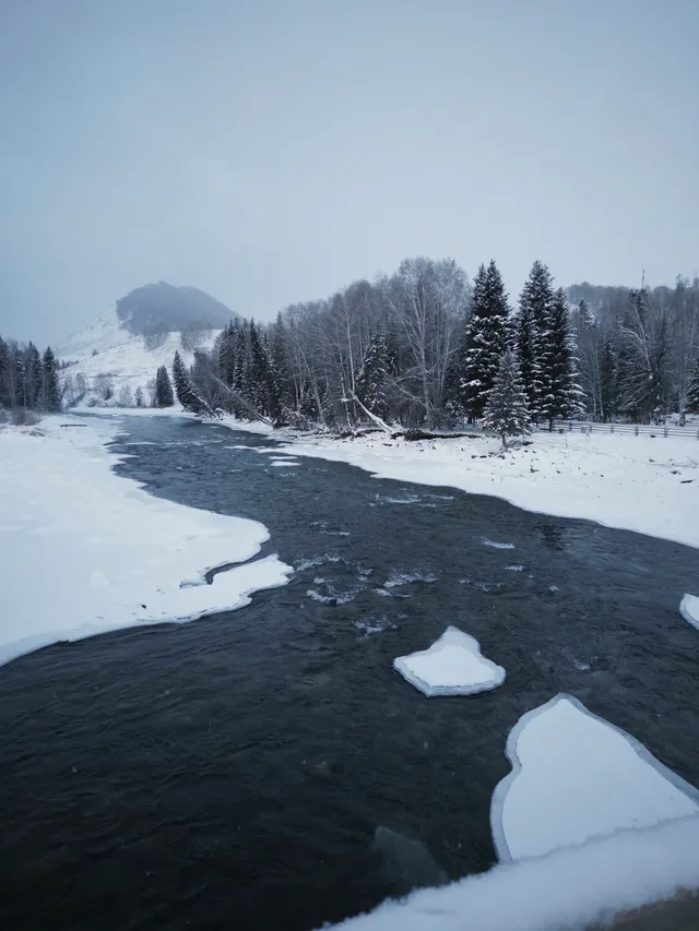 阿勒泰|一些和雪的合影 阿勒泰|一些和雪的合影