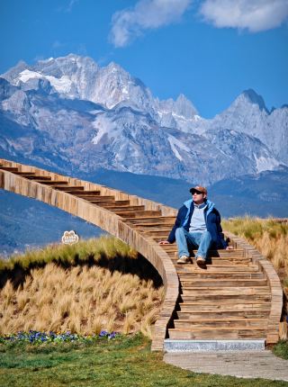 この18枚の写真のために、わざわざ麗江の付近まで行ってきました