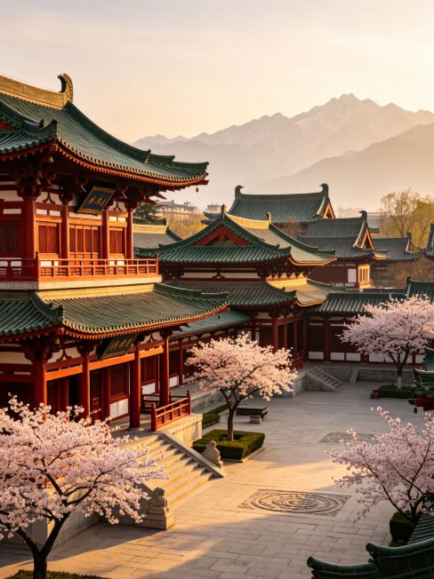 西安青竜寺｜楽遊原の盛唐桜の夢 | Trip.com 西安