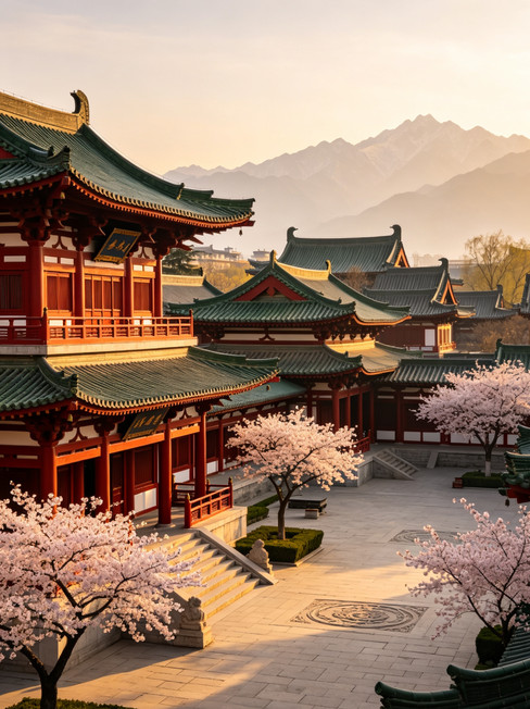 西安青竜寺｜楽遊原の盛唐桜の夢 | Trip.com 西安