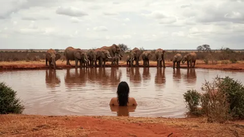 ความลับของดินแดงทซาโวอันบริสุทธิ์แห่งเคนยา — traveler post in นาร็อค