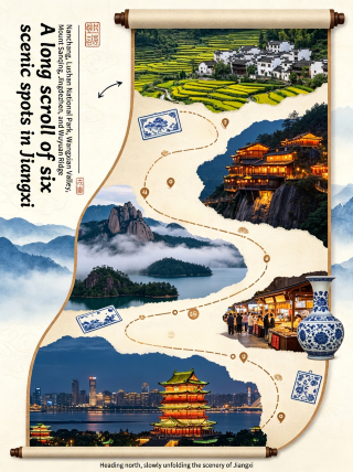 Escape the heat of Guangdong to Jiangxi! 5-day cool long-route guide