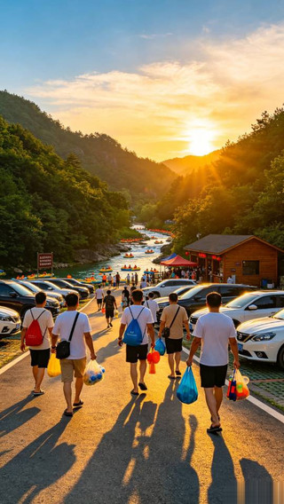 ช่องเขาหลงถาน ภูเขาสามเหลี่ยมซีซุย | จุดบรรจบในฤดูร้อนและฤดูใบไม้ร่วง: สนุกกับแก่งและกิจกรรมทางน้ำในช่องเขา