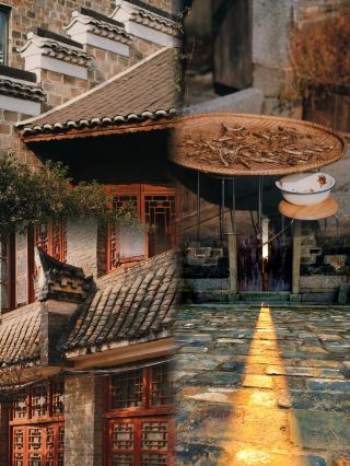 Huang clan members settled here to escape the warfare at the end of the Tang dynasty
