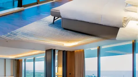 A new coastal landmark of modern luxury that brings the poetry of the ocean into the hotel — traveler post in Rizhao