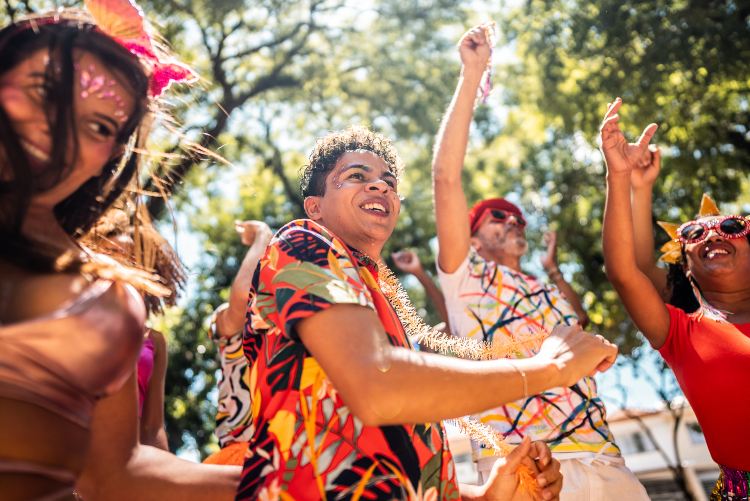 Celebrate the Spring Festival at the Rio Carnival, watching the samba floats from a VIP box