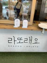 속초 강원도 감자로 만든 색다른 젤라또 맛집🍨 [속초_라또래요]