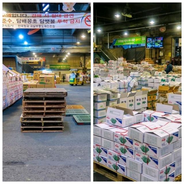 韓國最大市場～可樂市場