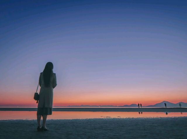 화려한 일몰에 넋이 나갈지도 몰라요, 부산 다대포