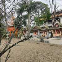 奈良郡山古老的八幡神社