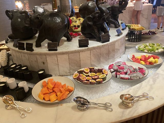 【タイ】コンラッドバンコクの朝食ビッフェ