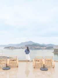 여수 백야대교가 보이는 오션뷰 카페 마애💙