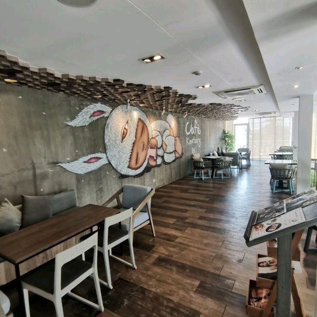 หลบร้อนมากินเค้กที่​ cafe​ kantary​ ปราจีนบุรี