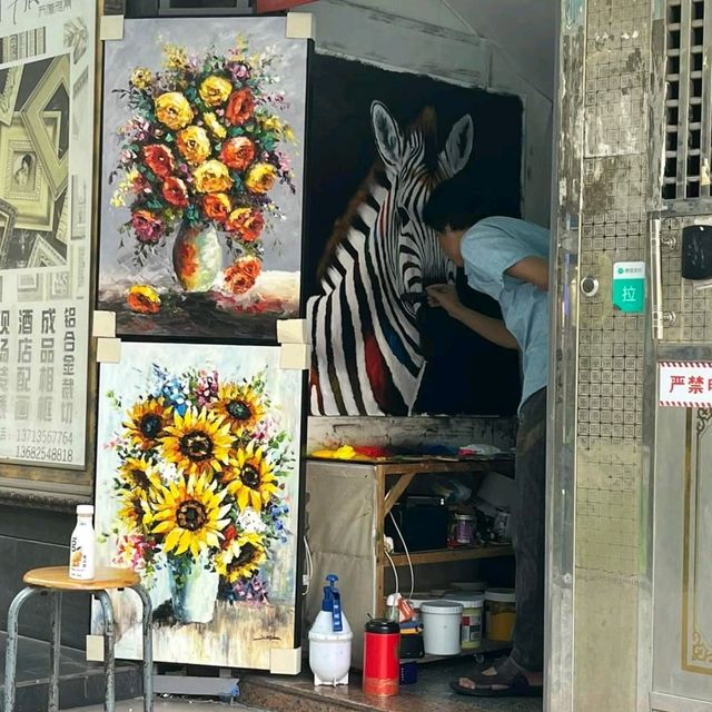 真真假假大芬村 