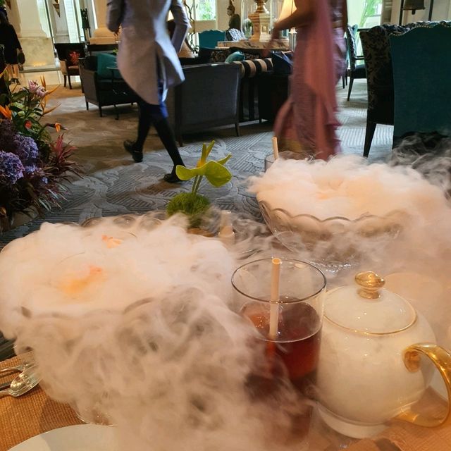 Afternoon high tea at The Lobby