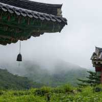 Beautiful view of Hwaamsa Temple 