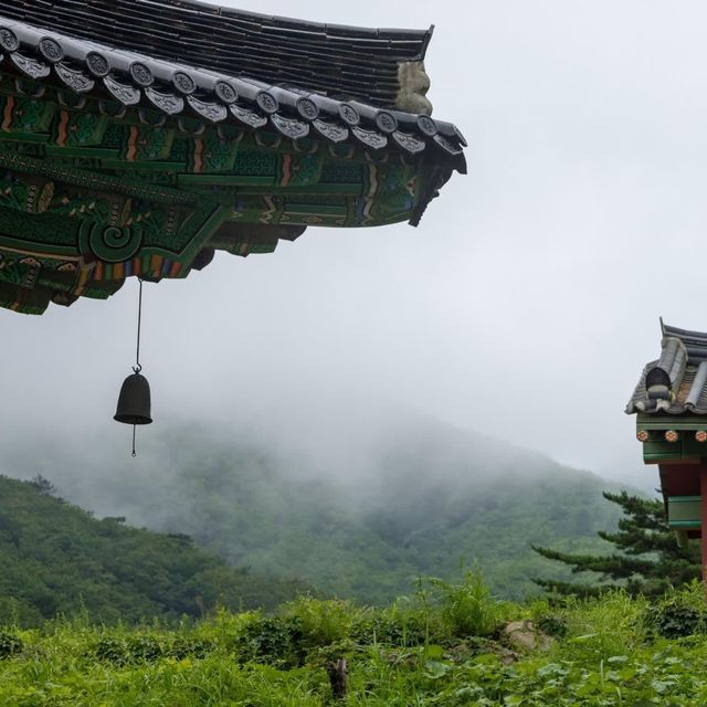 Beautiful view of Hwaamsa Temple 