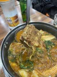 【韓国旅行】人気観光地"明洞"年中無休24時間営業のカムジャタン専門店✨️お一人様もOK