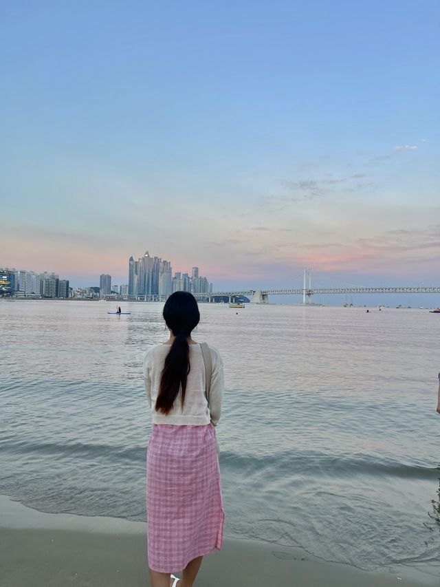 광안리 해수욕장 패들보드 하면서 즐기자 💙🏝