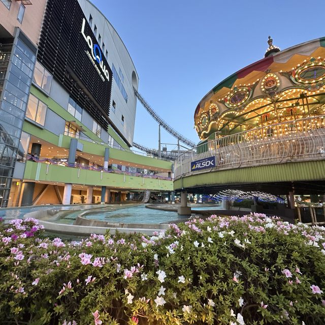 도심을 가로지르는 롤러코스터를 탈 수 있는, 도쿄돔시티 🎢