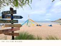 นั่งมองทะเล ที่คาเฟ่ริมหาดทรายน้อย หัวหิน