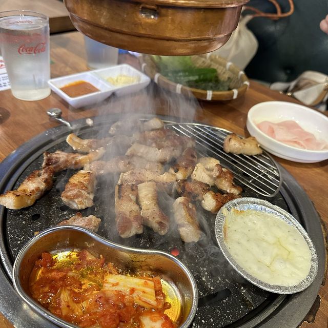 五花豬腩肉燒豬皮的韓式燒肉🐷🐽