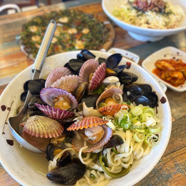 【韓国旅行】釜山の✨海を眺めながら食べる✨絶品グルメ