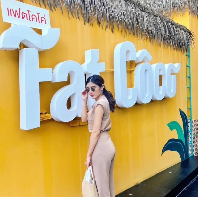 ร้าน Fat CoCo Beach Club พัทยา 🏝🏖