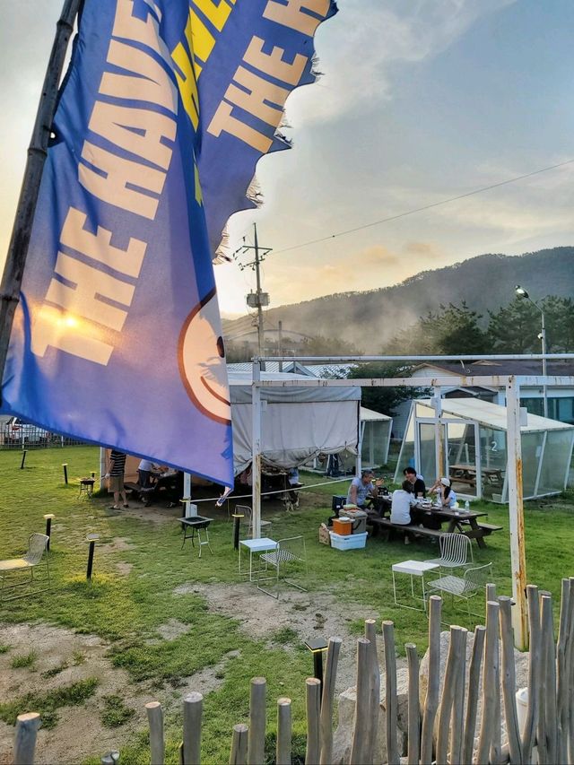 휴양지 온듯! 노을타임 오션뷰 직관 힐링카페🏝