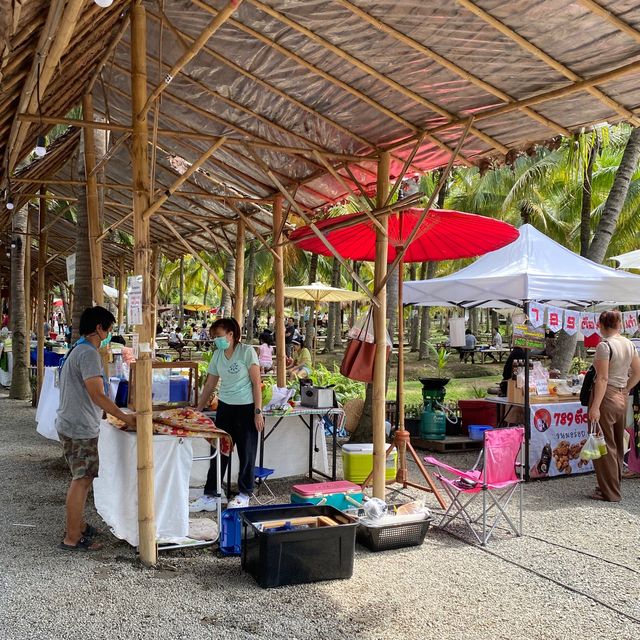 치앙마이 바파오 코코넛 플리마켓 이색적인 동남아 풍경🌴