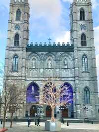 The Notre Dame Basilica of Montreal  !