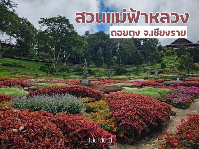 ขึ้นดอยตุง ชมดอกไม้บาน ที่สวนแม่ฟ้าหลวง จ.เชียงราย